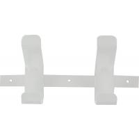  PATERE METAL SIMPLE 2 TETES 