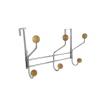  PATERE METAL DE PORTE 3 TETES 
