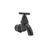  ROBINET ACIER NOIR 25MM 