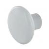  BOUTON ROND D35 PLAST BLANC X6 