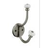  PATERE ACIER/PORCELAINE 1 TETE 