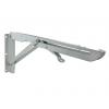  CONSOLE PLIANTE ACIER BLANC 