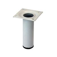  PIED FIXE ACIER M10 BLC 100MM 