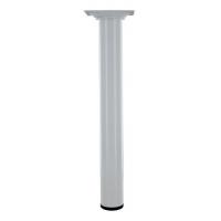  PIED FIXE ACIER M10 BLC 250MM 