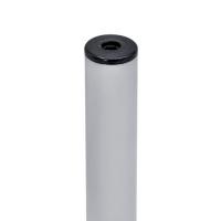  PIED REGLABLE 500MM BLANC 