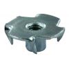  ECROU A FRAPPER M4 5.5X6MM X4 