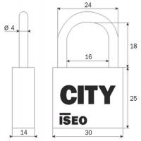  CADENAS CITY 30 ANSE ACIER 