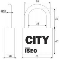  CADENAS CITY 60 ANSE ACIER 