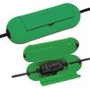  COQUE PROTEGE CABLE VERT 