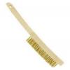  BROSSE MANCHE BOIS FIL LAITON 