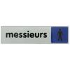  PLAQUE 170X45 MESSIEURS 