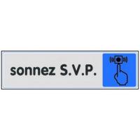  PLAQUE 170X45 SONNEZ SVP 
