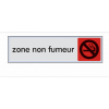  PLAQUE 170X45 ZONE NON FUMEUR 