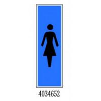  PLAQUE 170X45 DAMES SYMBOLE 