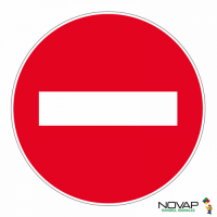  DISQUE D180 SENS INTERDIT 