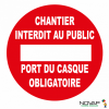  PANNEAU CHANT INTERD PUBLIC/PO 