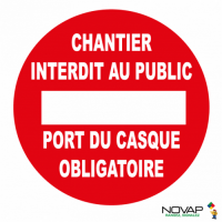  PANNEAU CHANT INTERD PUBLIC/PO 