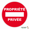  PANNEAU D300 PROPRIETE PRIVEE 