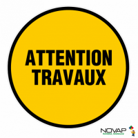  DISQUE D450MM ATTENTION TRAVAU 