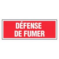  PLAQUE 330X120 DEFENSE FUMER 