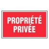  PLAQUE 330X200 PROPRIETE PRIVE 