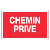  PLAQUE 330X200 CHEMIN PRIVE 