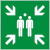  PLAQUE POINT DE RASSEMBLEMENT 