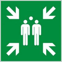  PLAQUE POINT DE RASSEMBLEMENT 