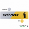  PLAQUETTE 170X45 EXTINCTEUR 