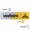  PLAQUETTE 170X40 VESTIARIE 