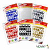  LETTRE NOVADHESIF 20MM BLANC 