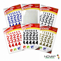  CHIFFRE NOVADHESIF 30MM NOIR 