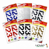  CHIFFRE NOVADHESIF 60MM BLANC 