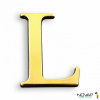  CARACTERE ADHESIF 40MM OR L 