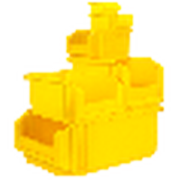  BAC A BEC 8L JAUNE 