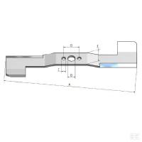  LAME P/MTD 520/10,5m DROITE 