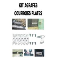  AGRAFES COURROIES PLATE 