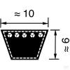  COURROIE TRAPEZOIDALE Z24 