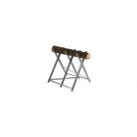  CHEVALET PORTE BUCHES METAL 