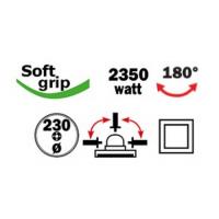  MEULEUSE ANGLE 230MM 2350W 
