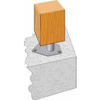  PIED POTEAU ANGLE HT150 