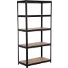  ETAGERE METAL 5 TABLETTES NOIR 