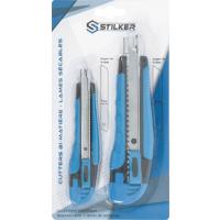  CUTTERS 9 + 18MM LOT 2 PCES 