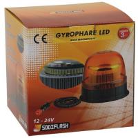  GYROPHARE MAGN LED DBLE FLASH 