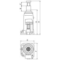  CRIC BOUTEILLE 10T 