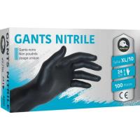  GANTS JETABLE NITRILE NOIR T10 