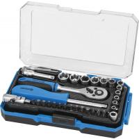  COFFRET DOUILLES 1/4" 35PCS 