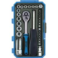 COFFRET DOUILLES 1/4" 35PCS 