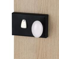  BOUTON DOUBLE BLANC OVALE C6MM 