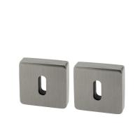  ROSACE CARRE INOX CLE L 